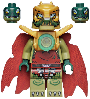 Crominus - Tattered Cape LEGO loc023 | Fyrebrick.be