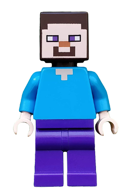 Steve - Dark Purple Legs LEGO min009