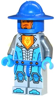 Royal Soldier / King's Guard - Blue Helmet with Broad Brim LEGO nex024 | Fyrebrick.be