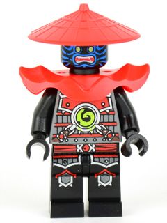 Stone Army Swordsman - Blue Face LEGO njo0077 | Fyrebrick.be