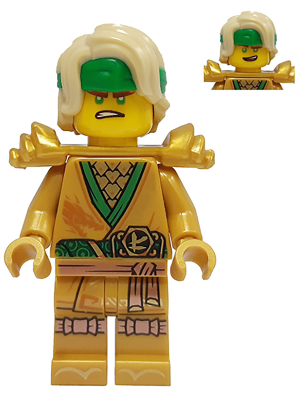 Lloyd - 10th Anniversary Golden Ninja LEGO njo0640 | Fyrebrick.be