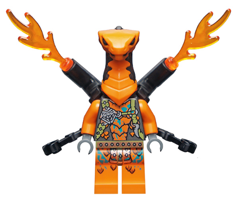 Cobra Mechanic - Harness Torso, Neck Bracket with Flamethrowers and Mechanical Arms LEGO njo0738