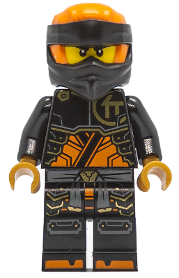 Cole - Dragons Rising, Tunic with Large Armor Plates, Head Wrap LEGO njo0863