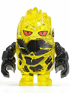Rock Monster - Combustix (Trans-Yellow) LEGO pm023 | Fyrebrick.be