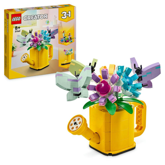 Bloemen in gieter LEGO 31149