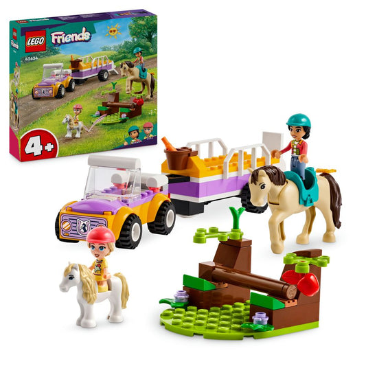 Paarden- en ponytrailer LEGO 42634