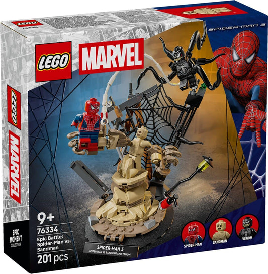 Epic Battle: Spider-Man vs. Sandman LEGO 76334