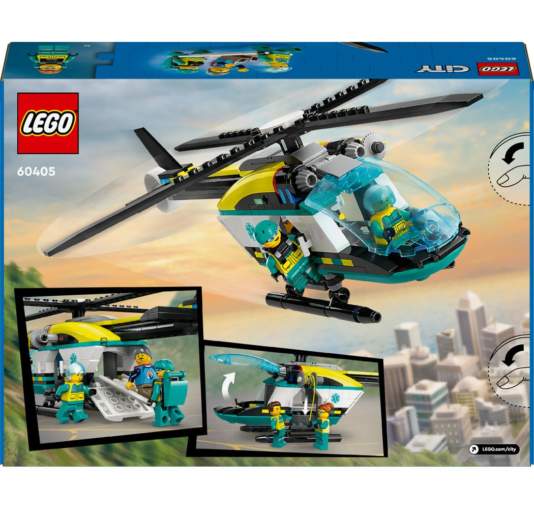 Emergency rescue helicopter LEGO 60405