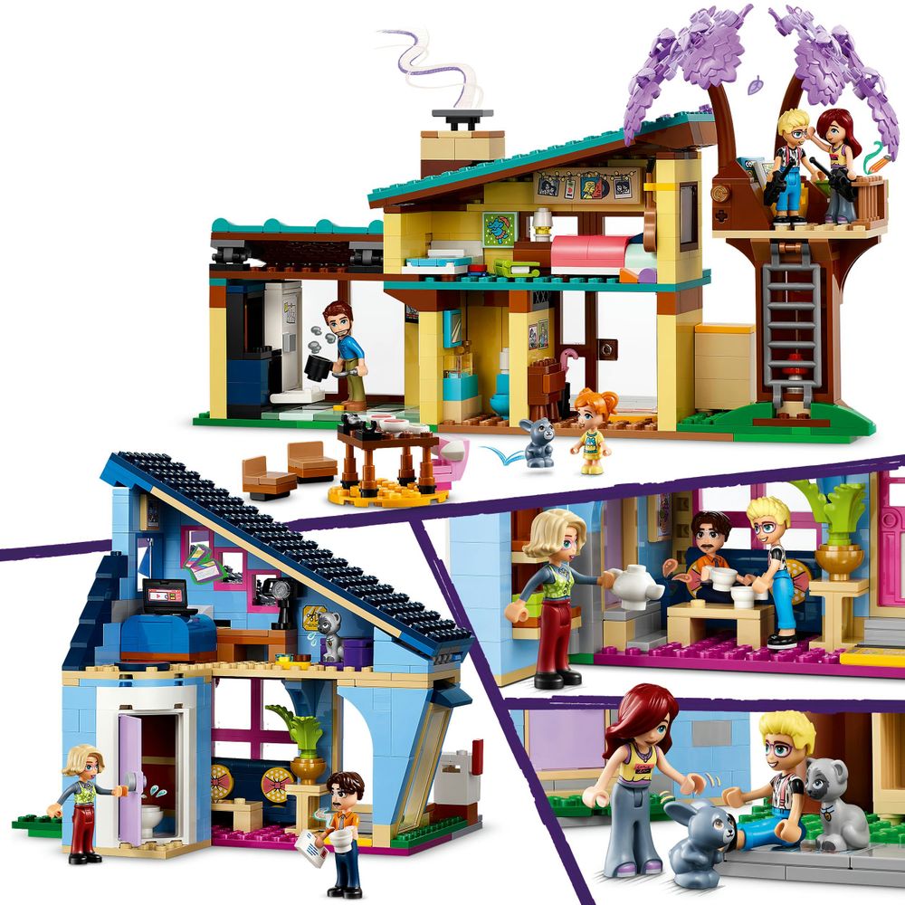 Olly and Paisley's Family Houses LEGO 42620