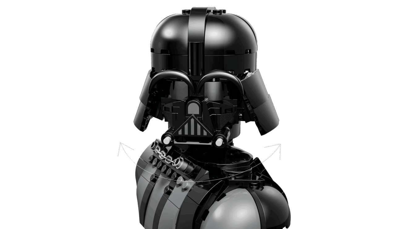 Darth Vader Bust LEGO 75439