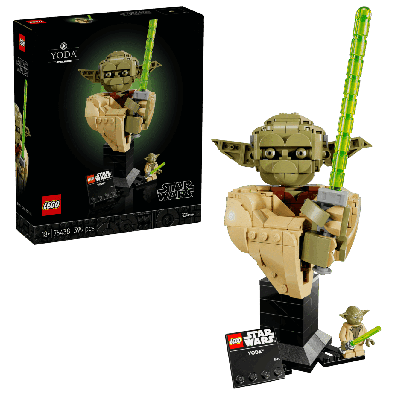 Yoda Bust LEGO 75438