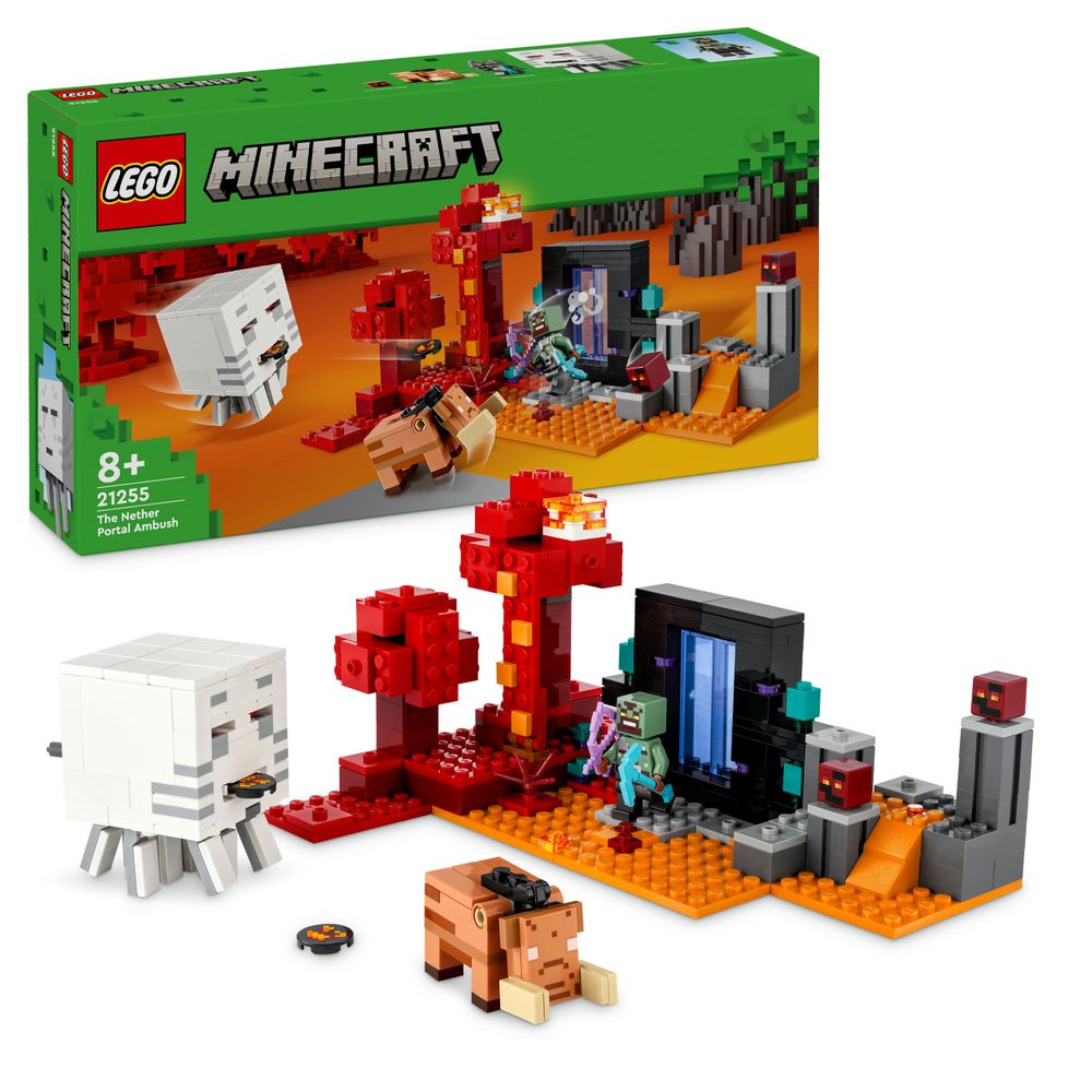 De Nether Portal-hinderlaag LEGO 21255