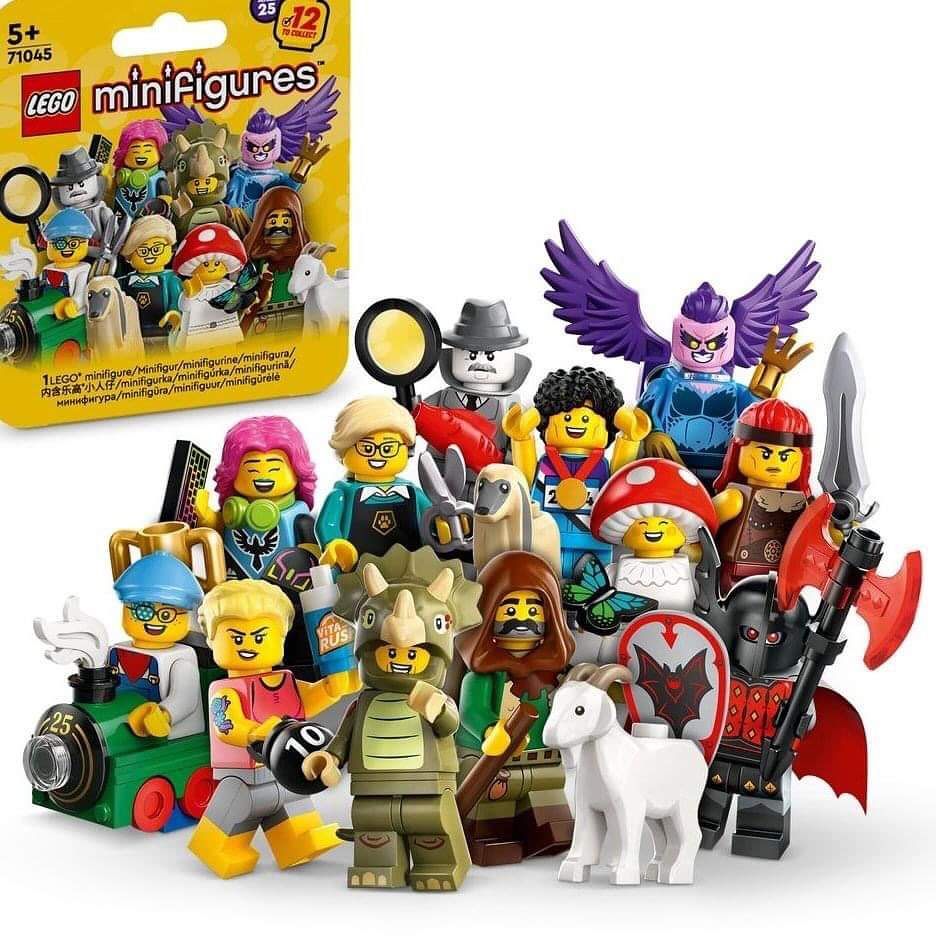 Minifigure Series 25 volledige serie van 12 LEGO 71045-2