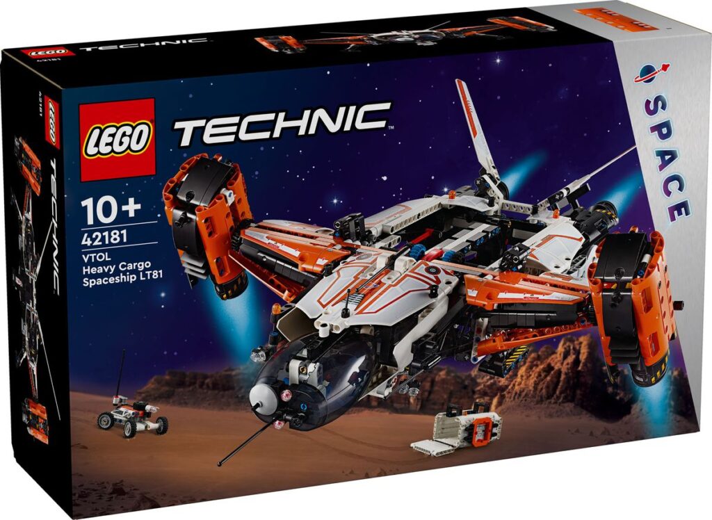 VTOL Heavy Cargo Spaceship LT81 LEGO 42181