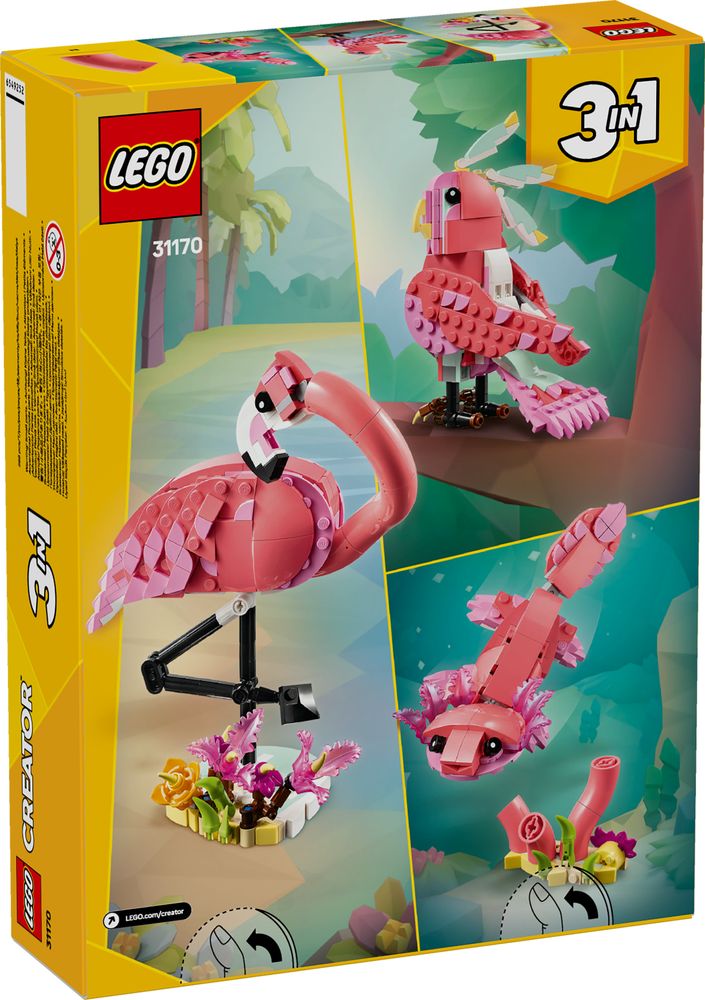 Wild Animal: Pink Flamingo LEGO 31170