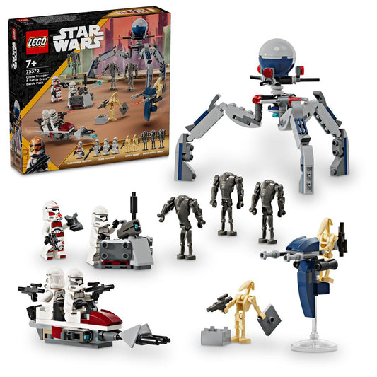 Clone Trooper and Battle Droid Battle Pack LEGO 75372