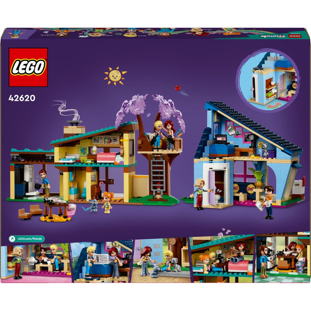 Olly and Paisley's Family Houses LEGO 42620