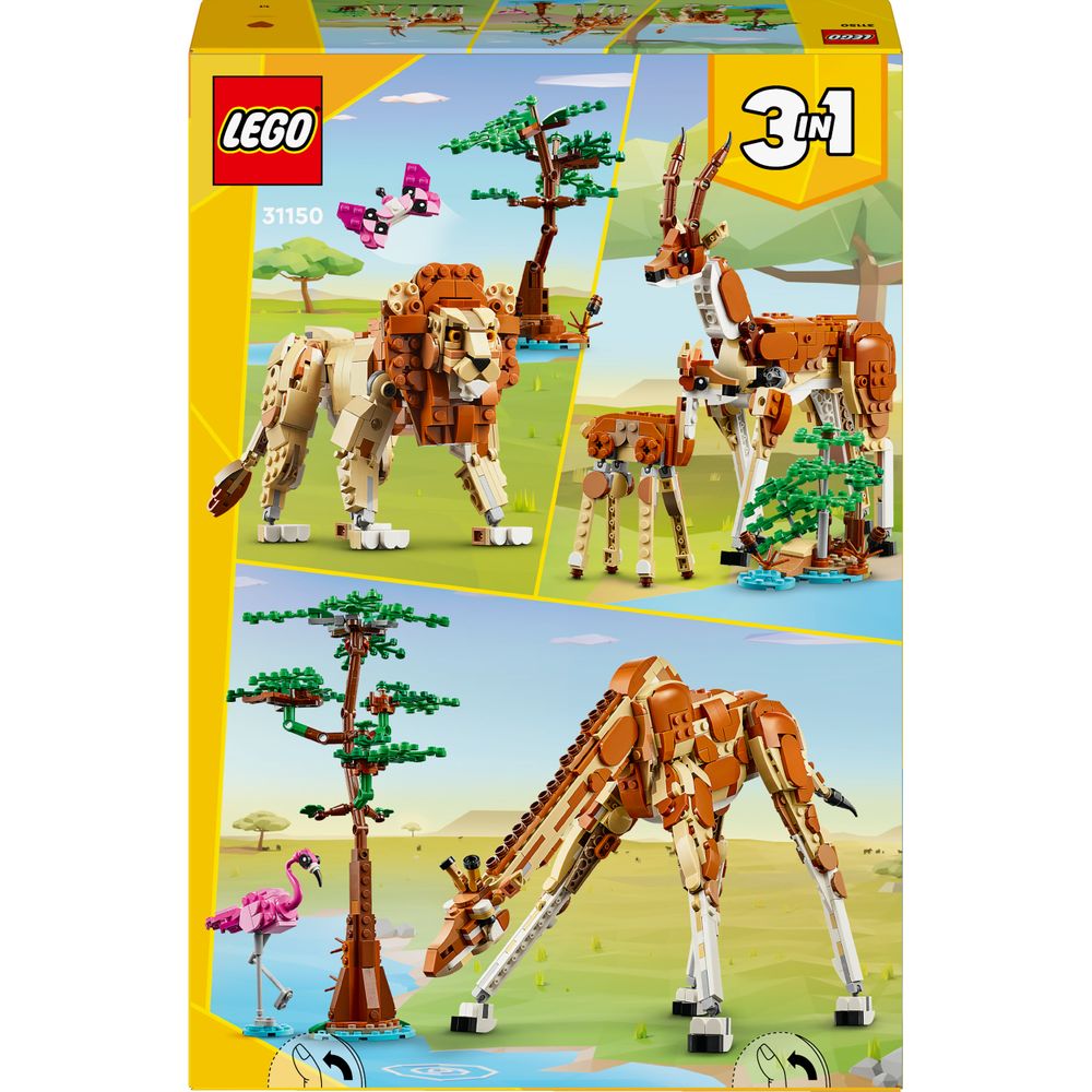 Wild safari animals LEGO 31150