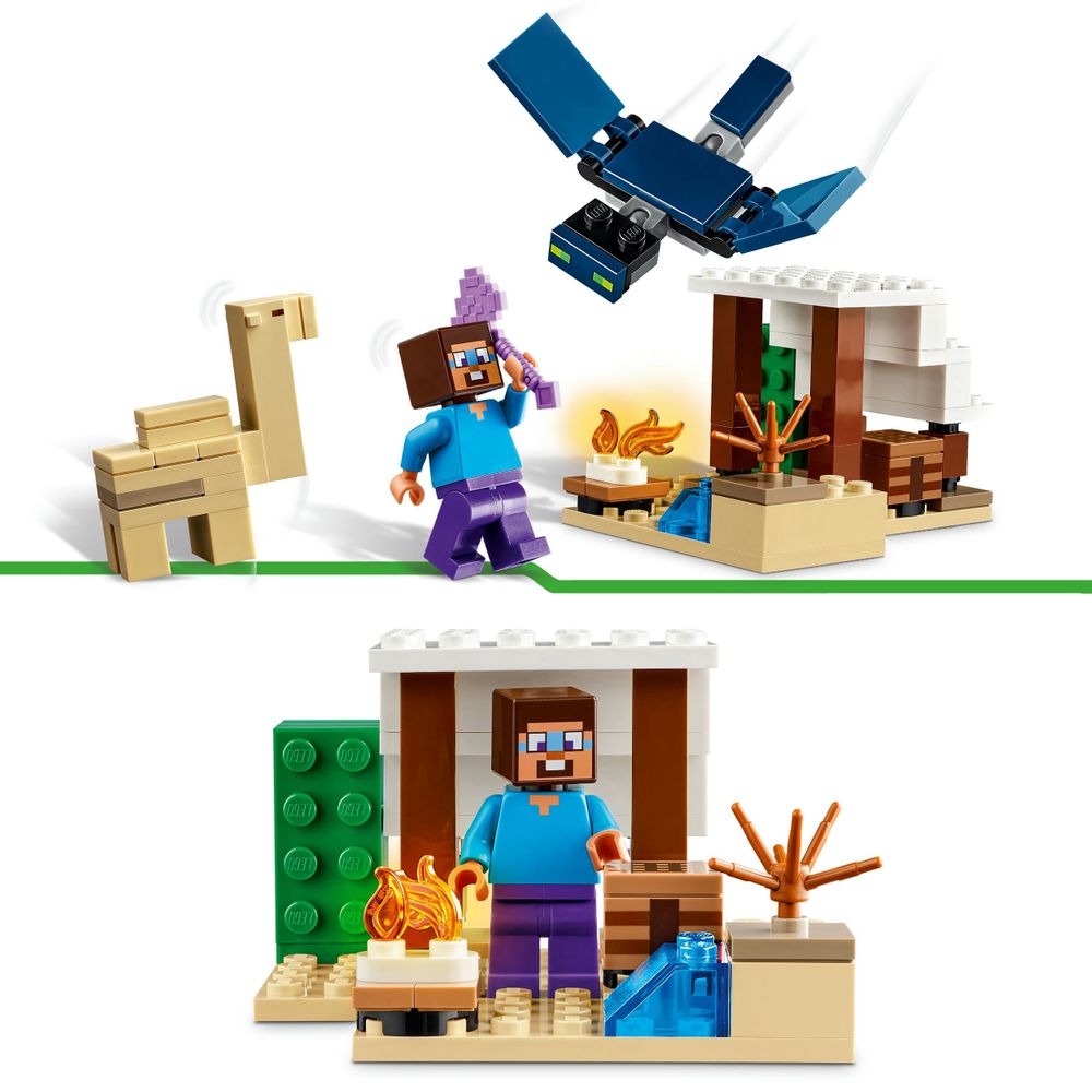 Steve's woestijnexpeditie LEGO 21251