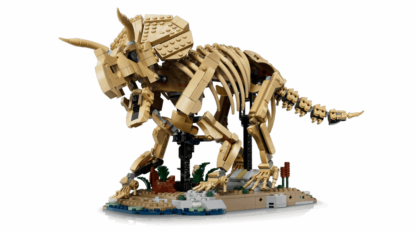 Dinosaur Fossils: Triceratops LEGO 77985