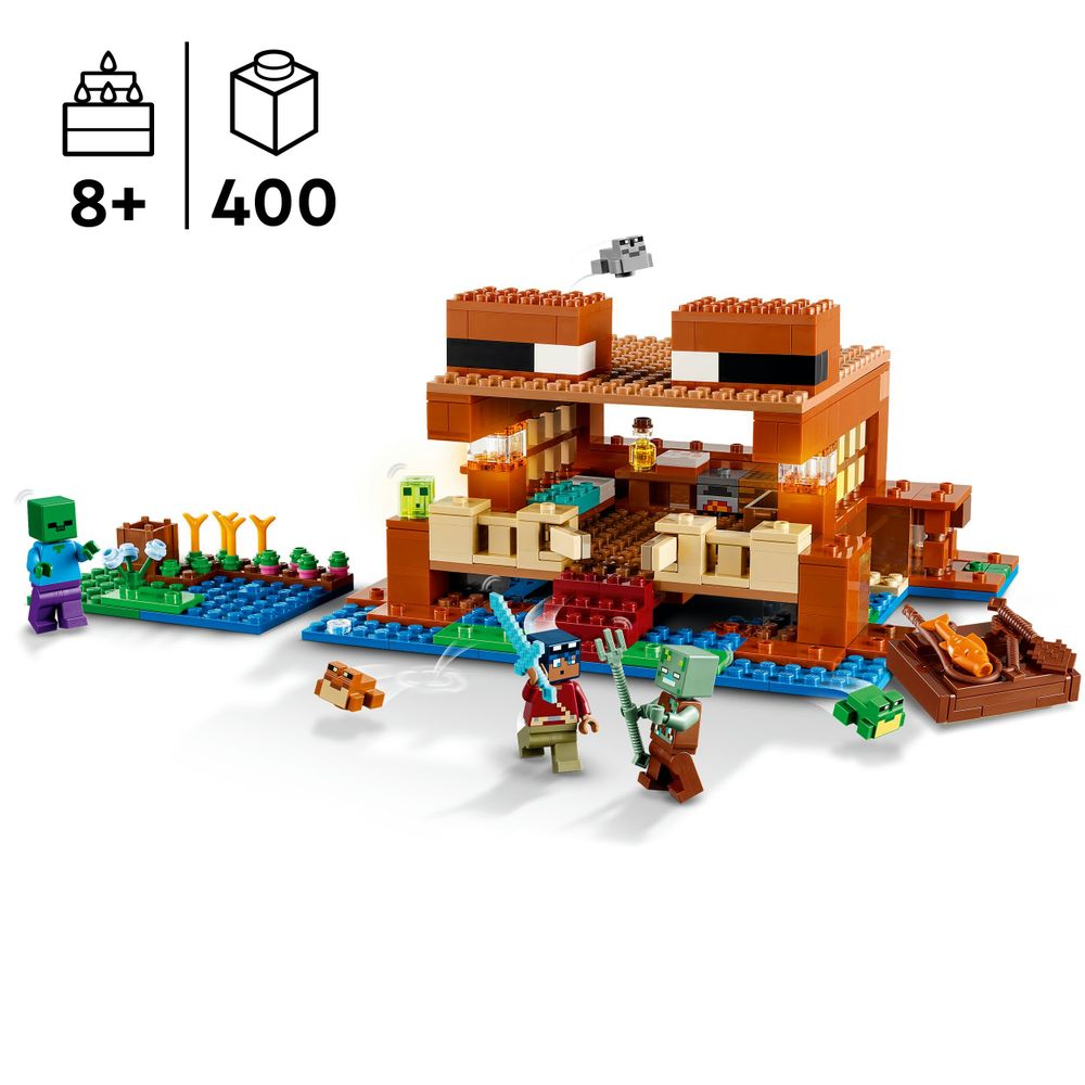 Het kikker huis LEGO 21256