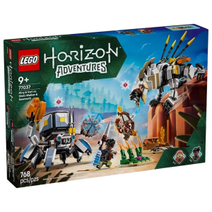 Aloy en Varl vs. Shell-Walker en Sawtooth LEGO 77037