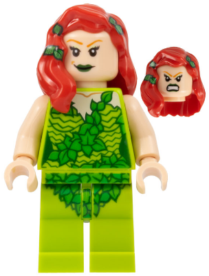 Poison Ivy - Lime Outfit, Light Nougat Arms LEGO sh0010 | Fyrebrick.be
