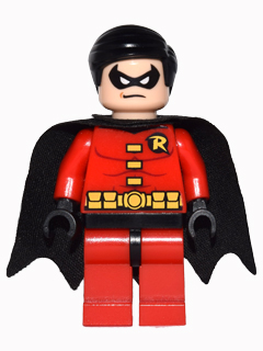 Robin - Black Cape LEGO sh0011 | Fyrebrick.be