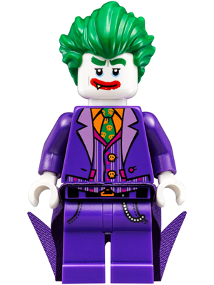 The Joker - Long Coattails, Smile with Fang LEGO sh0324 | Fyrebrick.be
