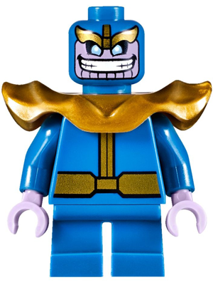 Thanos - Short Blue Legs LEGO sh363