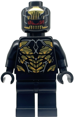 Outrider - Torso with Short Dark Bluish Gray Tips at Neck LEGO sh872