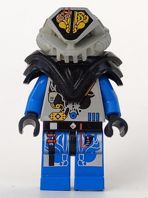 UFO Zotaxian Alien - Blue Officer (Commander X) LEGO sp042 | Fyrebrick.be