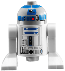 Astromech Droid, R2-D2, Light Bluish Gray Head LEGO sw0217 | Fyrebrick.be