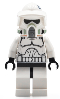 Clone ARF Trooper Razor / Stak, 91st Mobile Reconnaissance Corps Lightning Squadron (Phase 1) - Large Eyes LEGO sw0297 | Fyrebrick.be