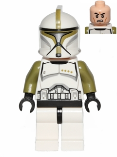 Clone Trooper Sergeant (Phase 1) - Scowl LEGO sw0438 | Fyrebrick.be