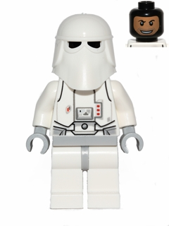 Snowtrooper, Light Bluish Gray Hips, Light Bluish Gray Hands, Printed Head, Torso Back Printing LEGO sw0463 | Fyrebrick.be