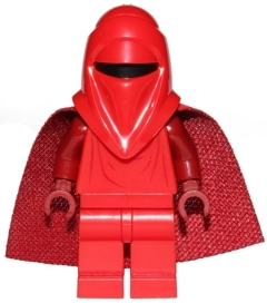 Imperial Royal Guard - Dark Red Arms and Hands, Spongy Cape LEGO sw0521b | Fyrebrick.be
