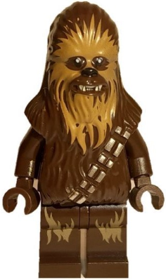 Chewbacca - Medium Nougat Face Fur, Dark Tan Leg Fur LEGO sw1253