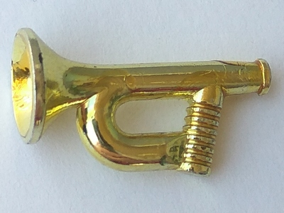 x96 | Minifigure, Utensil Musical Instrument, Bugle / Trumpet | LEGOPART