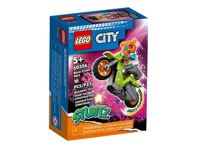 Bear stunt bike lego 60356