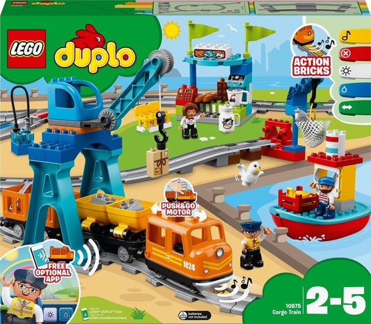 Freight train Lego Duplo 10875