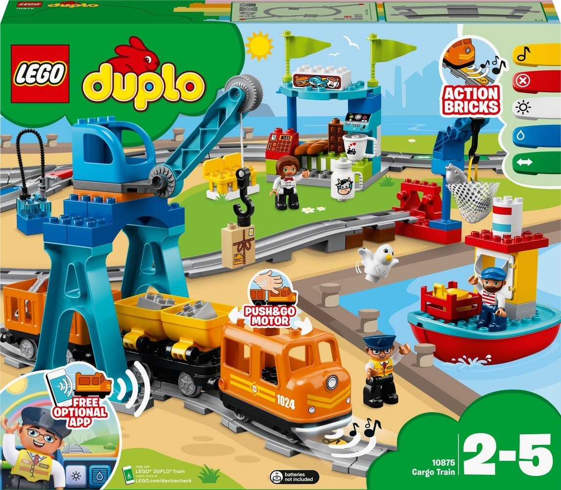 Freight train Lego Duplo 10875