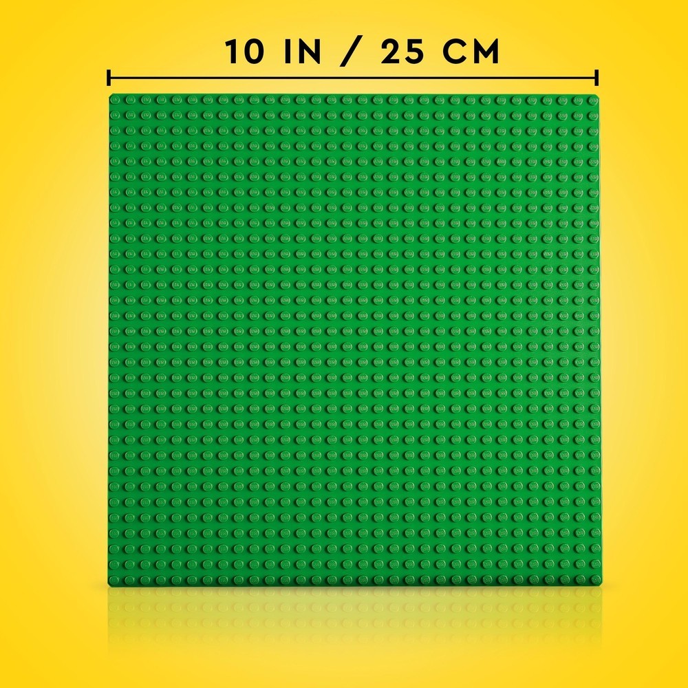 Grüne Bauplatte Lego 11023