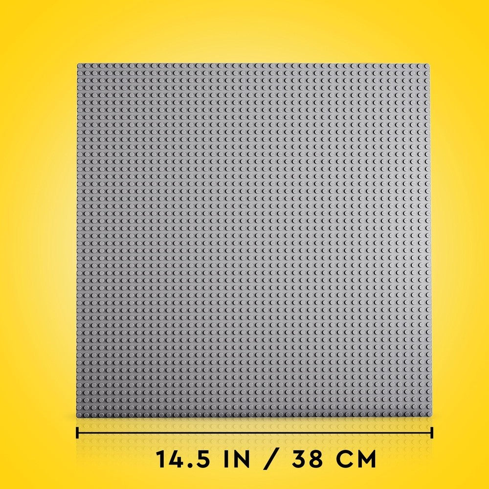 Gray building plate Lego 11024