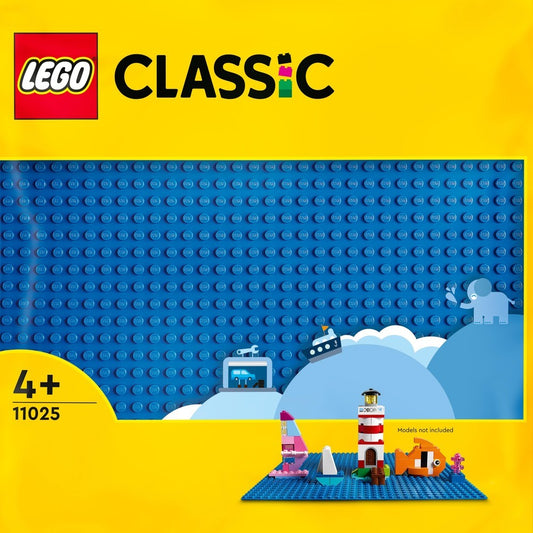 Blaue Bauplatte Lego 11025
