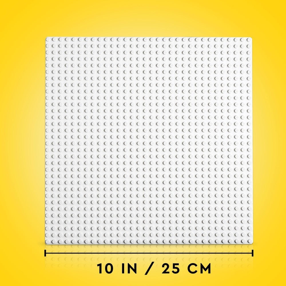 Weiße Bauplatte Lego 11026