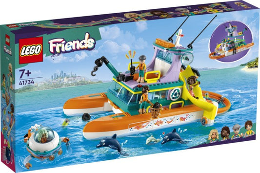 Rettungsboot auf See Lego 41734
