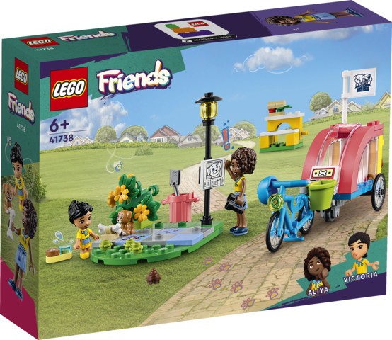 LEGO Friends Hunderettungsfahrrad 41738