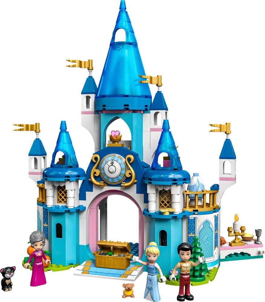 Aschenputtels Schloss und der hübsche Prinz Lego 43206