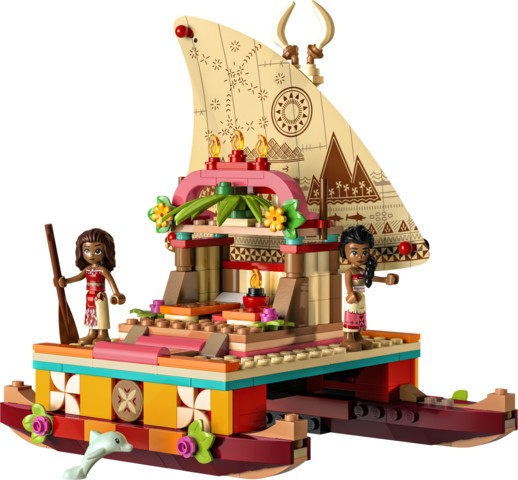 Moana's Exploration Boat Lego 43210